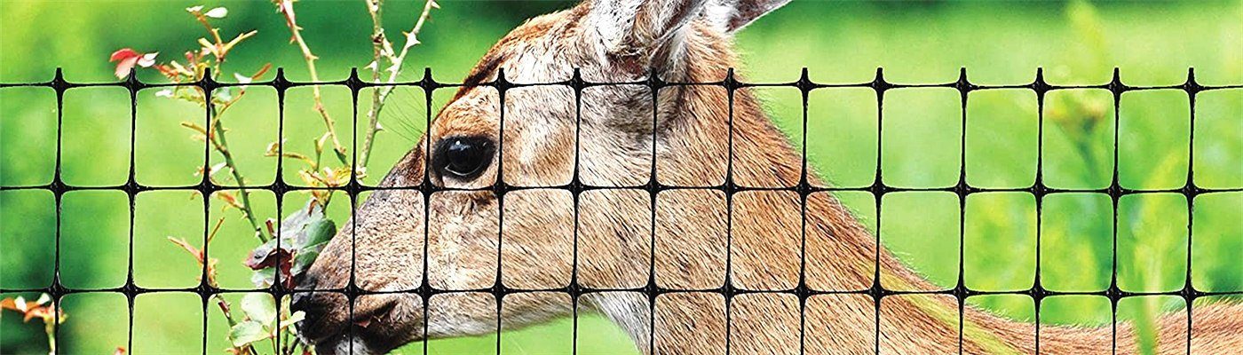 Heavy Duty Plastic Deer Fence  Shop Custom Plastic Snow Fencing and Snow  Netting - US Netting